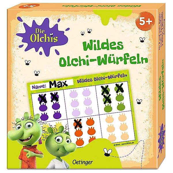 Oetinger Die Olchis. Wildes Olchi-Würfeln