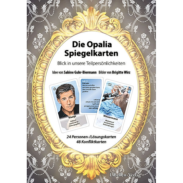 Die Opalia Spiegelkarten, m. 1 Buch; ., Sabine Guhr-Biermann