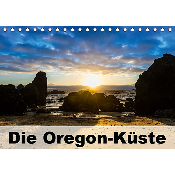 Die Oregon-Küste (Tischkalender 2019 DIN A5 quer), Rolf Hitzbleck