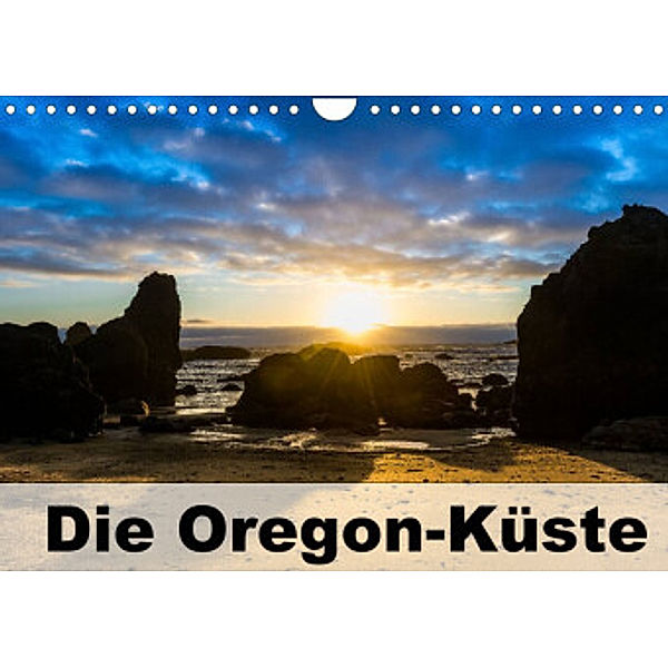 Die Oregon-Küste (Wandkalender 2022 DIN A4 quer), Rolf Hitzbleck