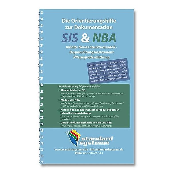 Die Orientierungshilfen zur Dokumentation SIS & NBA