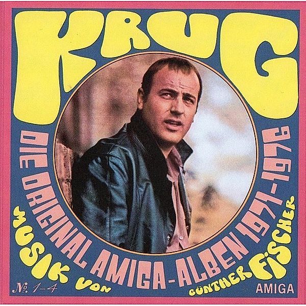 Die Original Amiga Alben 1971-1976 (Schallplatten), m. 4 Audio,1, Manfred Krug