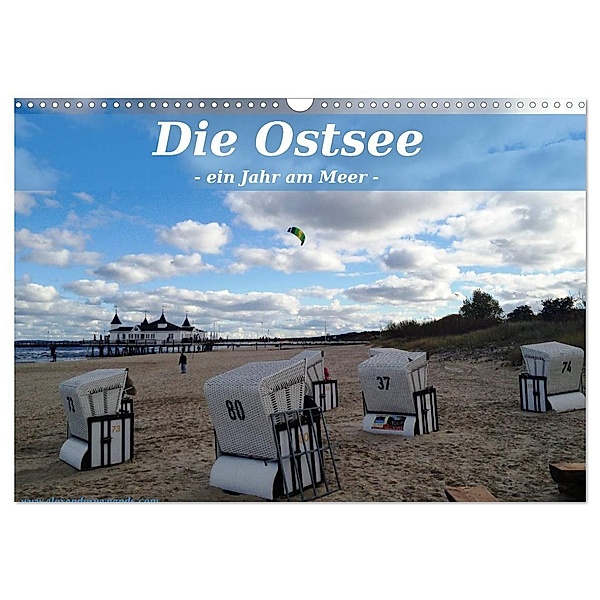 Die Ostsee - Ein Jahr am Meer (Wandkalender 2024 DIN A3 quer), CALVENDO Monatskalender, Alexander Wynands