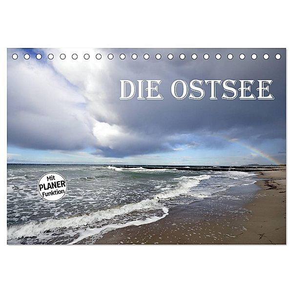 Die Ostsee (Tischkalender 2024 DIN A5 quer), CALVENDO Monatskalender, Gugigei