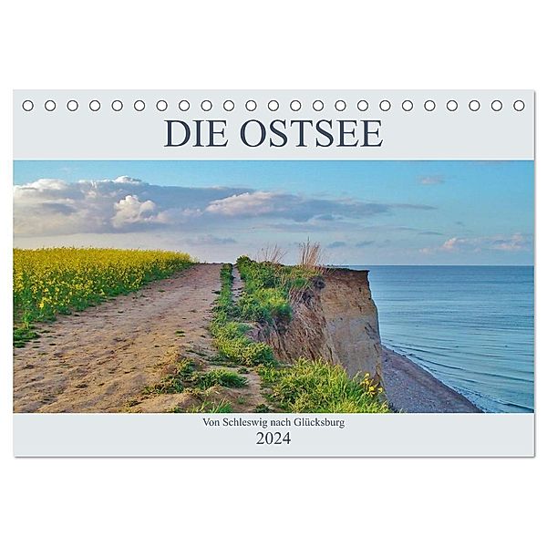 Die Ostsee - von Schleswig nach Glücksburg (Tischkalender 2024 DIN A5 quer), CALVENDO Monatskalender, Andrea Janke