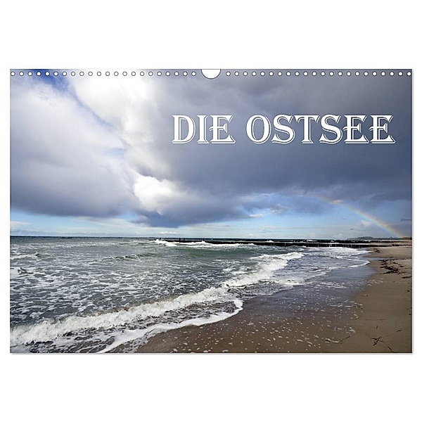 Die Ostsee (Wandkalender 2024 DIN A3 quer), CALVENDO Monatskalender, Gugigei