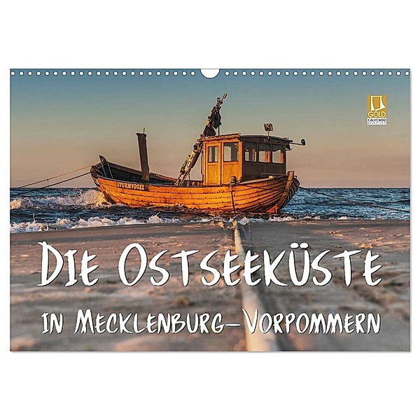 Die Ostseeküste in Mecklenburg-Vorpommern (Wandkalender 2024 DIN A3 quer), CALVENDO Monatskalender, Gunter Kirsch