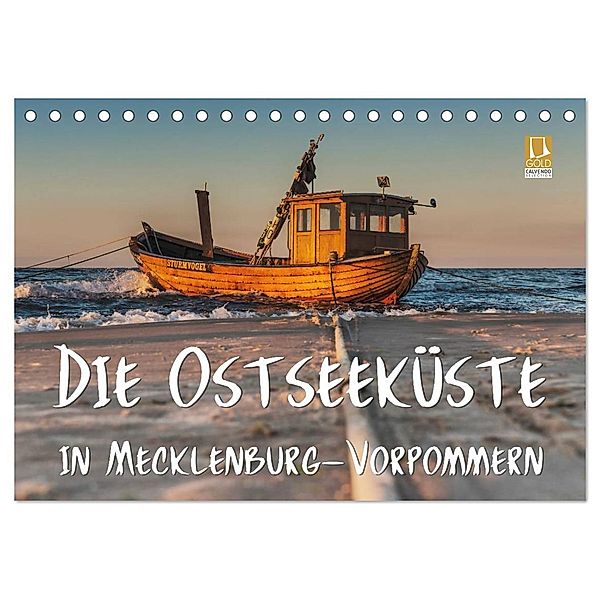 Die Ostseeküste in Mecklenburg-Vorpommern (Tischkalender 2024 DIN A5 quer), CALVENDO Monatskalender, Gunter Kirsch