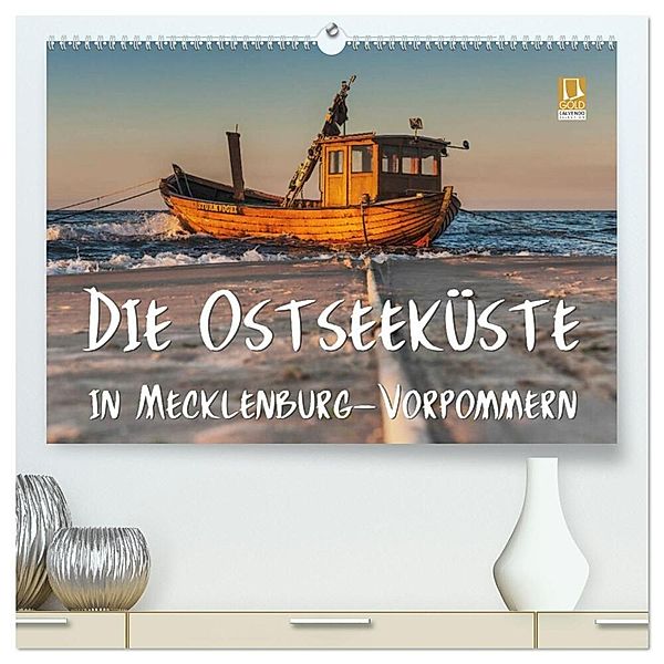 Die Ostseeküste in Mecklenburg-Vorpommern (hochwertiger Premium Wandkalender 2024 DIN A2 quer), Kunstdruck in Hochglanz, Gunter Kirsch