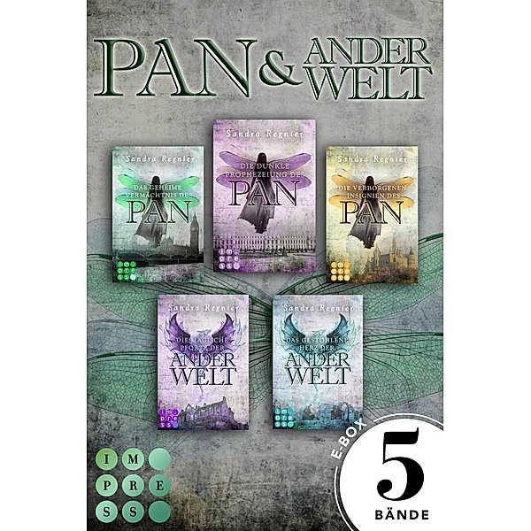 Die Pan-Trilogie: Alle Romane des Pan-Universums in einer Mega-Box! / Die Pan-Trilogie, Sandra Regnier