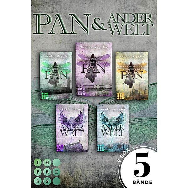Die Pan-Trilogie: Alle Romane des Pan-Universums in einer Mega-Box! / Die Pan-Trilogie, Sandra Regnier