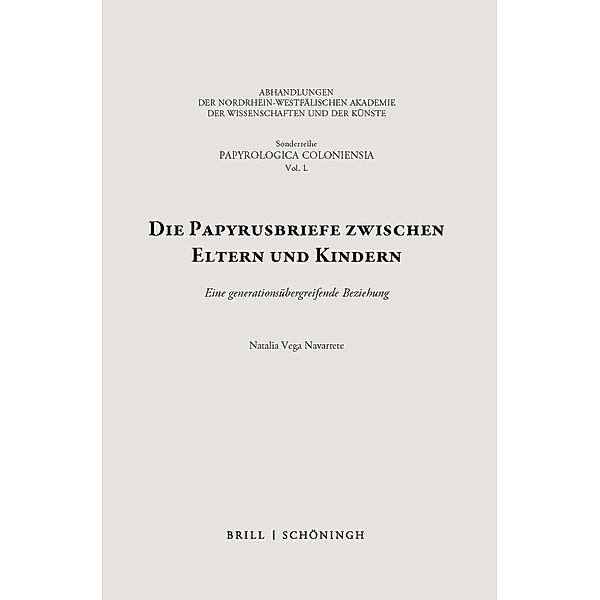 Die Papyrusbriefe zwischen Eltern und Kindern, Natalia Vega Navarrete