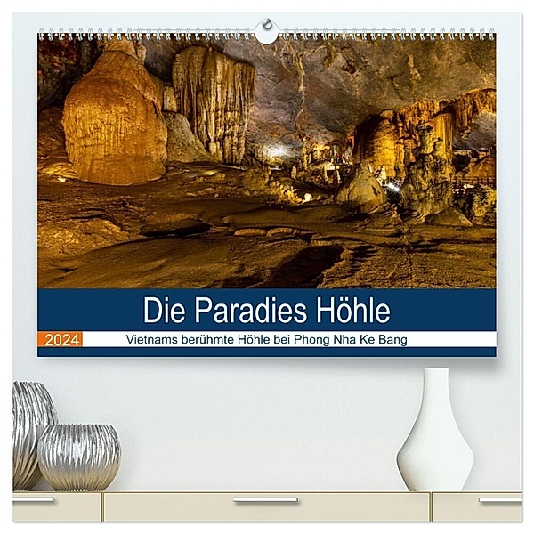 Die Paradies Höhle (hochwertiger Premium Wandkalender 2024 DIN A2 quer), Kunstdruck in Hochglanz, Roland Brack