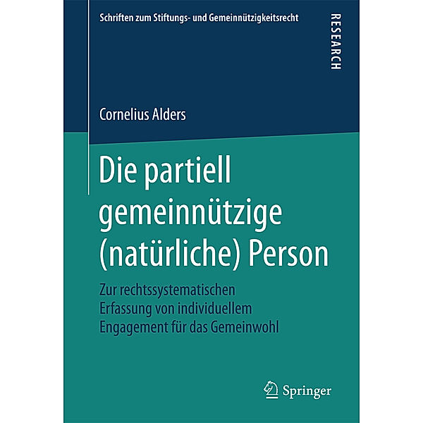 Die partiell gemeinnützige (natürliche) Person, Cornelius Alders