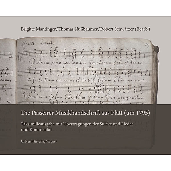 Die Passeirer Musikhandschrift aus Platt (um 1795)