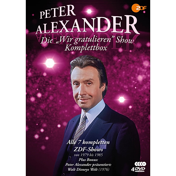 Die Peter Alexander 'Wir gratulieren' Show - Komplettbox, Peter Alexander