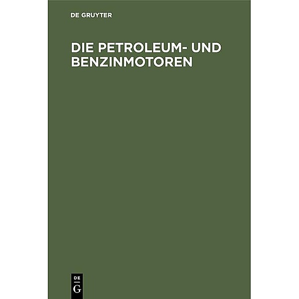Die Petroleum- und Benzinmotoren / Jahrbuch des Dokumentationsarchivs des österreichischen Widerstandes