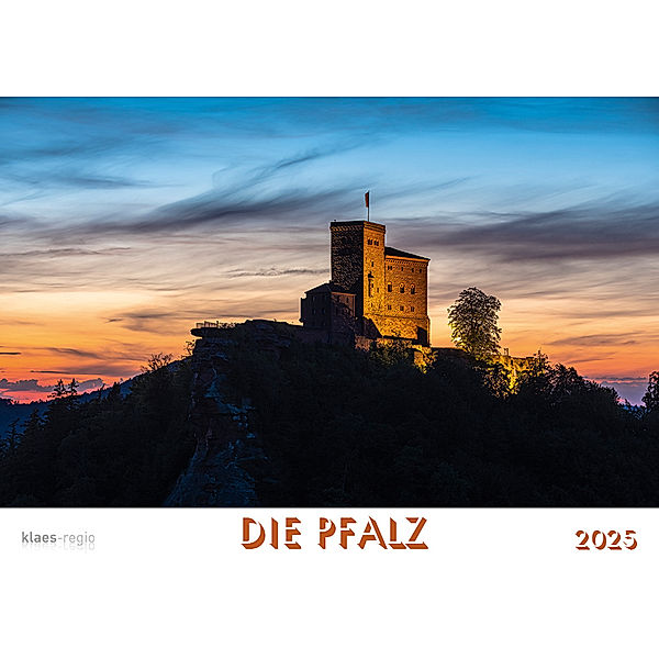 Die Pfalz 2025 Bildkalender A4 quer, spiralgebunden