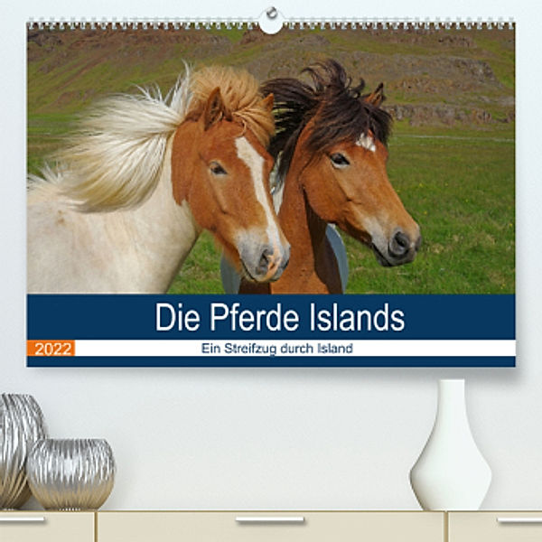 Die Pferde Islands - Ein Streifzug durch Island (Premium, hochwertiger DIN A2 Wandkalender 2022, Kunstdruck in Hochglanz, Reinhard Pantke