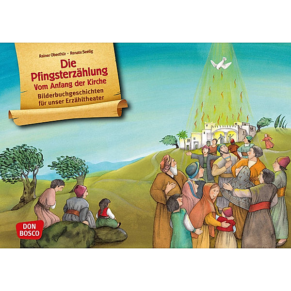 Die Pfingsterzählung. Vom Anfang der Kirche. Kamishibai Bildkartenset., Rainer Oberthür