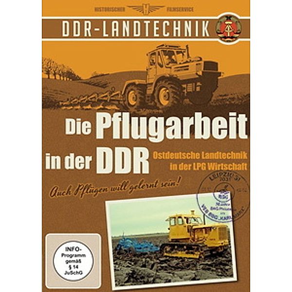 Die Pflugarbeit in der DDR