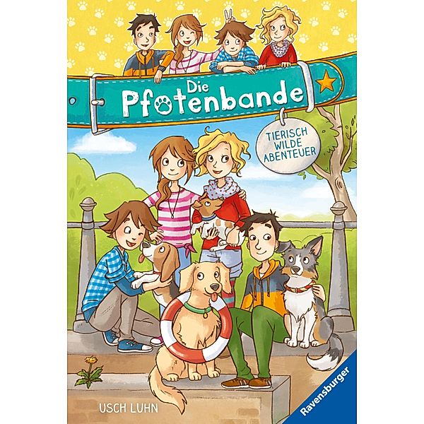 Die Pfotenbande, Band 1 & 2: Tierisch wilde Abenteuer / Die Pfotenbande Bd.1-2, Usch Luhn