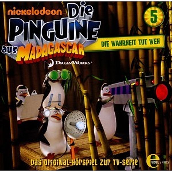 Die Pinguine aus Madagascar, Audio-CDsFolge.5 Wahrheit tut weh, 1 Audio-CD