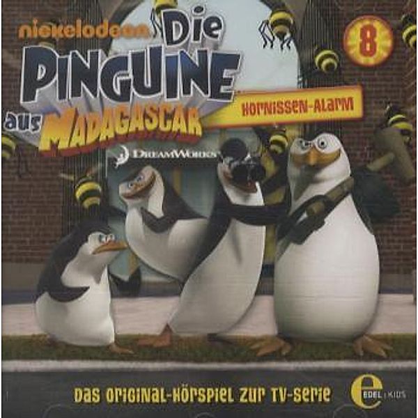 Die Pinguine aus Madagascar - Hornissen Alarm, 1 Audio-CD, Die Pinguine aus Madagascar