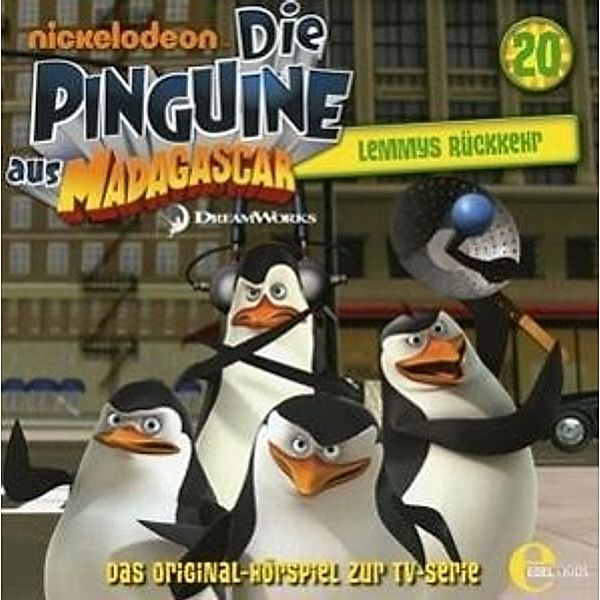 Die Pinguine aus Madagascar - Lemmys Rückkehr, Audio-CD, Die Pinguine aus Madagascar