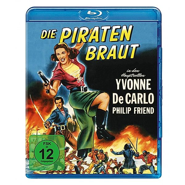 Die Piratenbraut, Philip Friend Elsa Lanchester Yvonne De Carlo