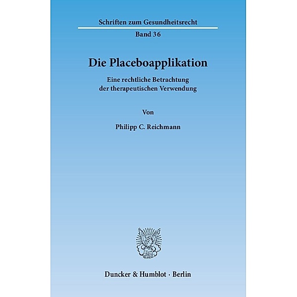 Die Placeboapplikation, Philipp C. Reichmann
