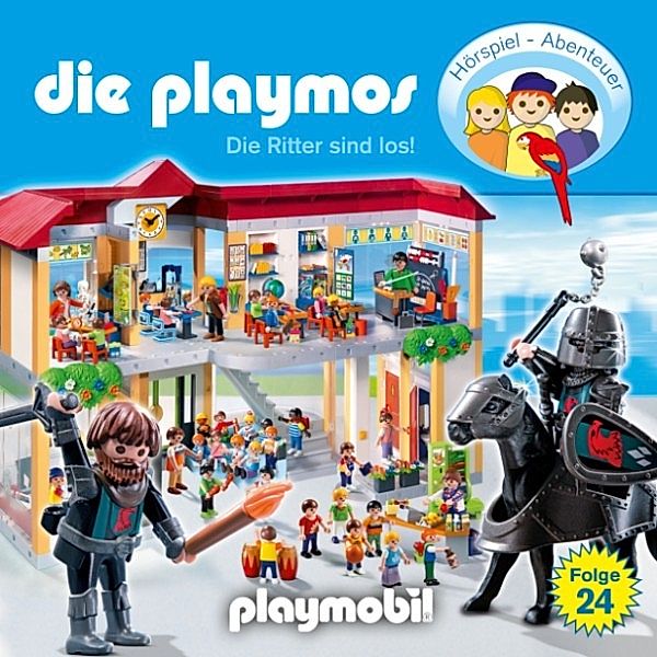 Die Playmos - 24 - Die Playmos - Das Original Playmobil Hörspiel, Folge 24: Die Ritter sind los!, Simon X. Rost, Florian Fickel
