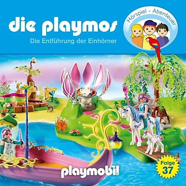 Die Playmos - 37 - Die Playmos - Das Original Playmobil Hörspiel, Folge 37: Die Entführung der Einhörner, Florian Fickel, David Bredel