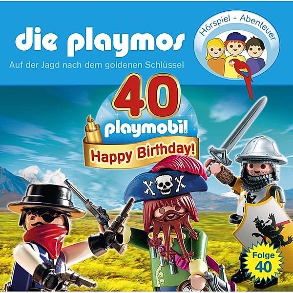 Die Playmos - 40 - Auf der Jagd nach dem goldenen Schlüssel, David Bredel, Florian Fickel