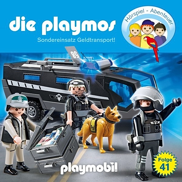 Die Playmos - 41 - Die Playmos - Das Original Playmobil Hörspiel, Folge 41: Sondereinsatz Geldtransport!, Simon X. Rost, Florian Fickel