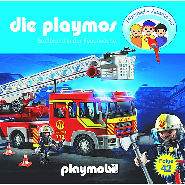 Die Playmos - 42 - Großbrand in der Feuerwache, David Bredel, Florian Fickel