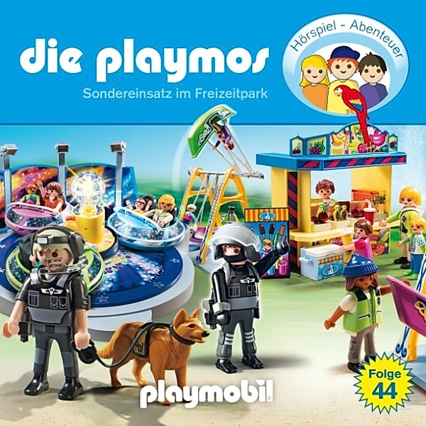 Die Playmos - 44 - Die Playmos - Das Original Playmobil Hörspiel, Folge 44: Spezialeinsatz im Freizeitpark, Simon X. Rost, Florian Fickel