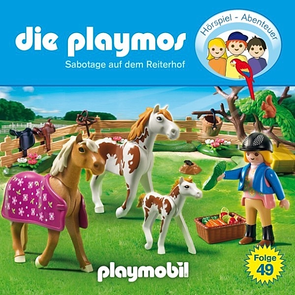 Die Playmos - 49 - Die Playmos - Das Original Playmobil Hörspiel, Folge 49: Sabotage auf dem Reiterhof, Florian Fickel, David Bredel