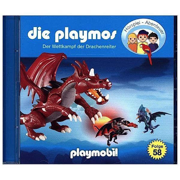 Die Playmos - 58 - Der Wettkampf Der Drachenreiter, David Bredel, Florian Fickel