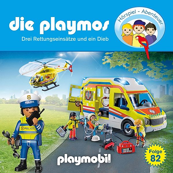 Die Playmos - 82 - Drei Rettungseinsätze und ein Dieb, Florian Fickel, David Bredel