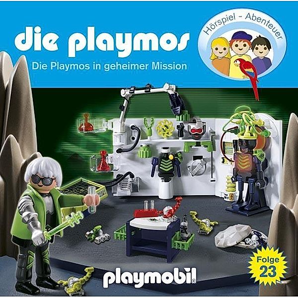 Die Playmos Band 23: Die Playmos in geheimer Mission (1 Audio-CD), Simon X. Rost