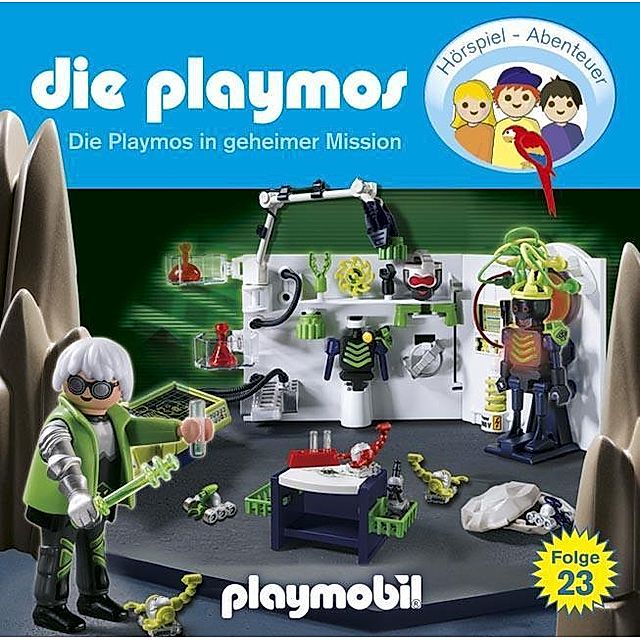Die Playmos Band 23: Die Playmos in geheimer Mission 1 Audio-CD Hörbuch