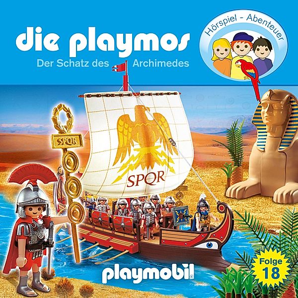 Die Playmos - Das Original Playmobil Hörspiel - 18 - Die Playmos - Das Original Playmobil Hörspiel, Folge 18: Der Schatz des Archimedes, Simon X. Rost, Florian Fickel