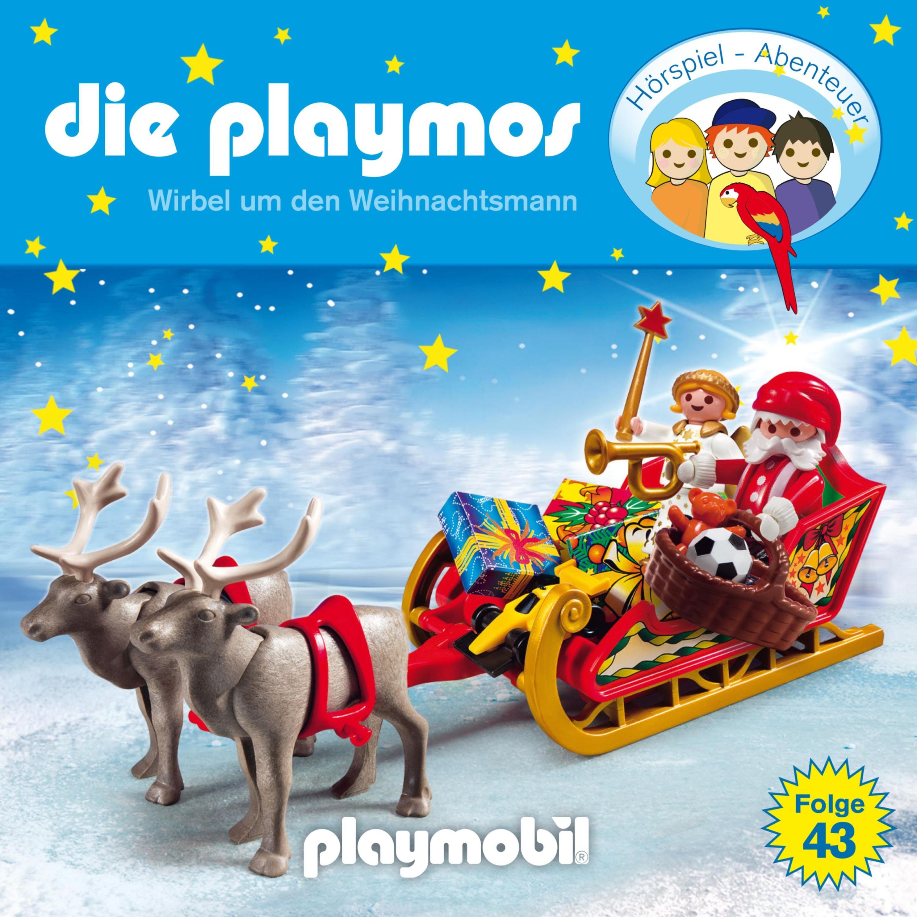 Die Playmos - Das Original Playmobil Hörspiel - 43 - Die Playmos - Das  Original Playmobil Hörspiel, Folge 43: Wirbel um den Weihnachtsmann Hörbuch  Download