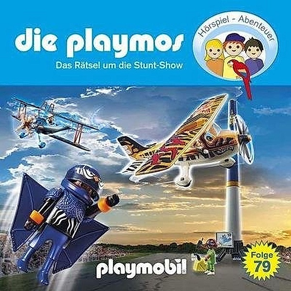 Die Playmos - Das Rätsel um die Stunt Show.Tl.79,1 Audio-CD, David Bredel, Florian Fickel