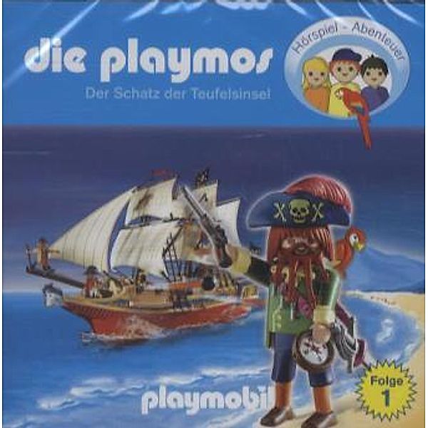 Die Playmos - Der Schatz der Teufelsinsel, 1 Audio-CD, Simon X Rost, Florian Fickel