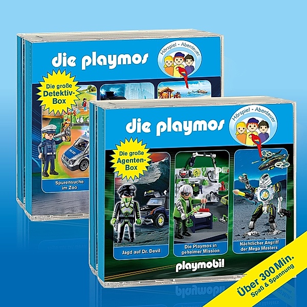 Die Playmos-Die Große Agenten-U.Detektiv-Box, Simon X. Rost, David Bredel, Florian Fickel