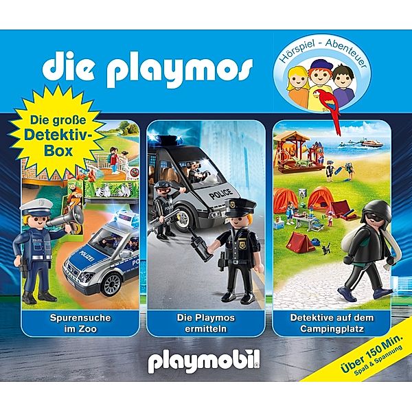 Die Playmos - Die grosse Detektiv-Box,3 Audio-CD, David Bredel, Florian Fickel