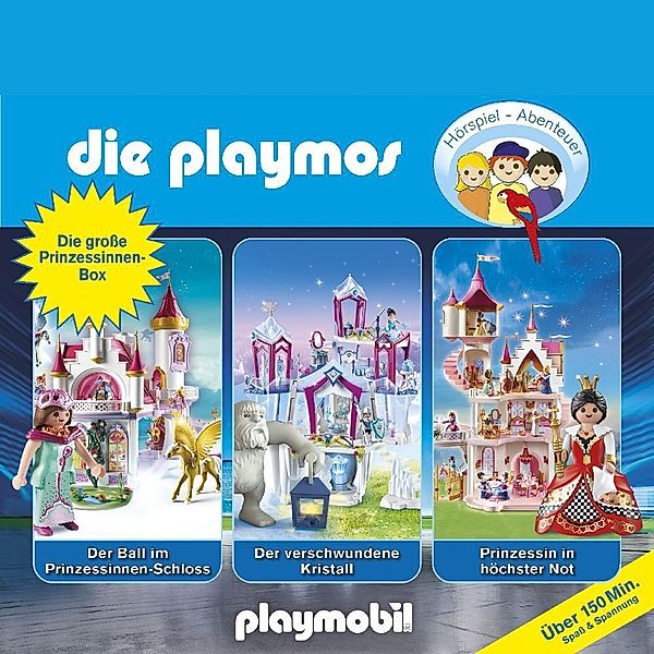Die Playmos - Die große Prinzessinnenbox (3 CDs), Simon X. Rost, David Bredel, Florian Fickel
