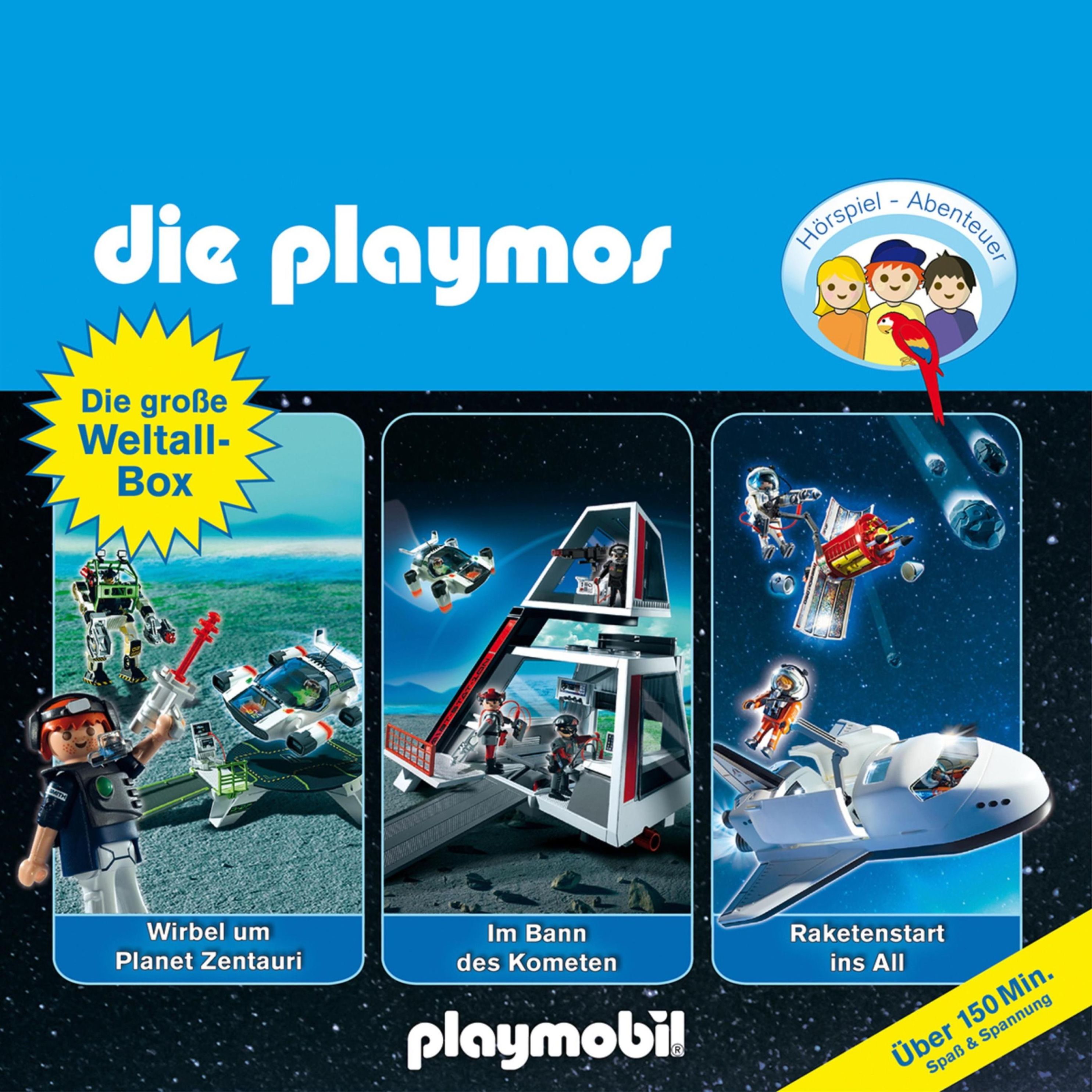 Die Playmos - Die Playmos - Das Original Playmobil Hörspiel, Die große  Weltall-Box, Folgen 29, 36, 48 Hörbuch Download